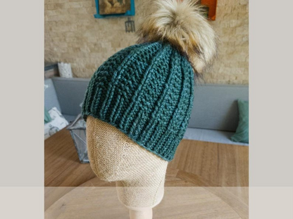 Winter Hat Knitting Pattern