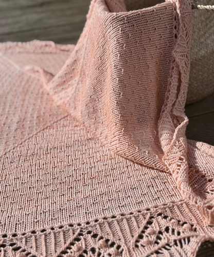 Blossom Baby Blanket Knitting Pattern