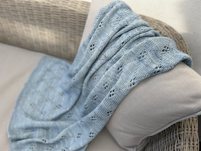 Diamond Baby Blanket Knitting Pattern