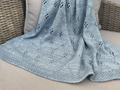 Diamond Baby Blanket Knitting Pattern
