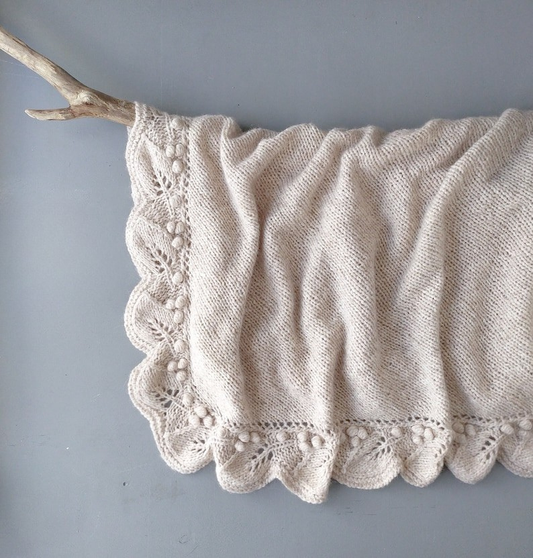 Snuggle Baby Blanket Knitting Pattern