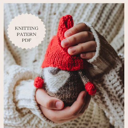 Christmas Gnome Knitting Pattern