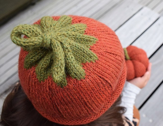 Pumpkin Hat Knitting Pattern