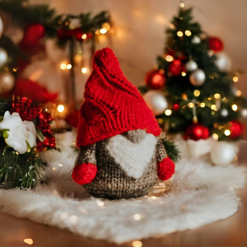 Christmas Gnome Knitting Pattern