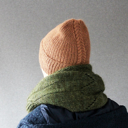 Wheat Ear Hat Knitting Pattern
