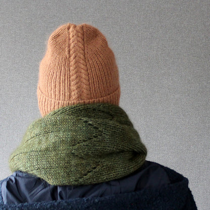 Wheat Ear Hat Knitting Pattern