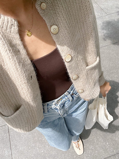 Slipped Stitch Cardigan Knitting Pattern