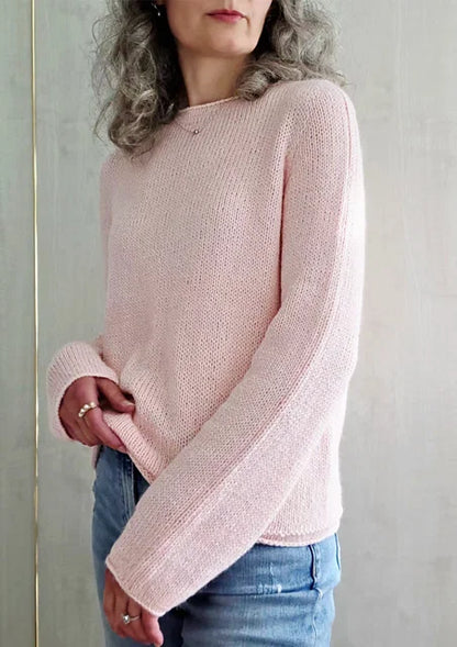 Everyday Raglan Sweater Knitting Pattern
