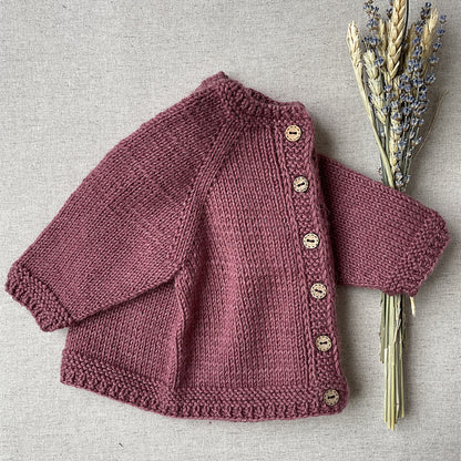 Top Down Cardigan Knitting Pattern
