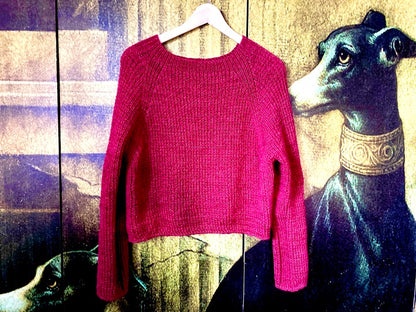 Basic Raglan Sweater Knitting Pattern