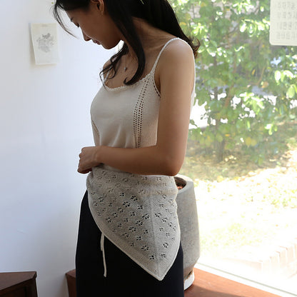 Summer Ribbon Tank Knitting Pattern