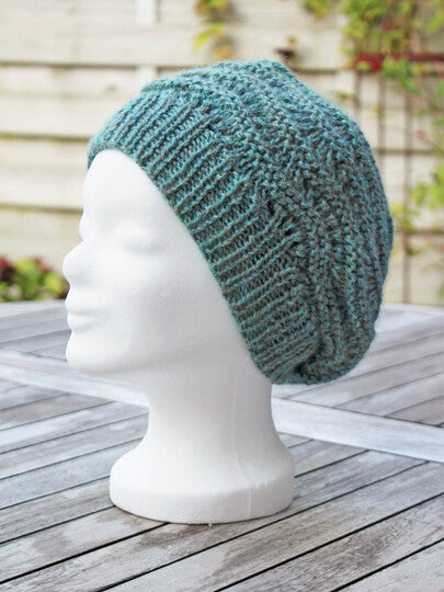 Balloon Shaped Beanie Knitting Pattern