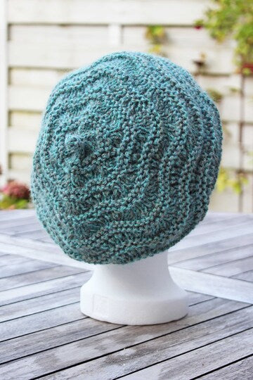 Balloon Shaped Beanie Knitting Pattern