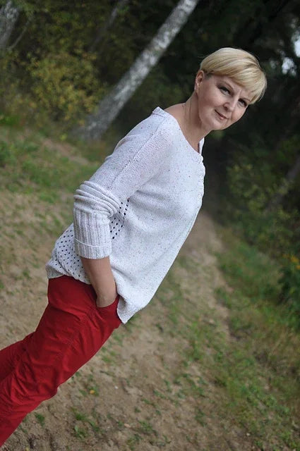 Lace Back Cardigan  Knitting Pattern
