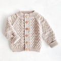 Mountain Baby Cardigan Knitting Pattern photo 1