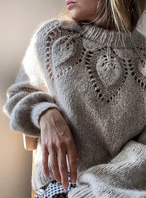 Chunky Sweater Knitting Pattern