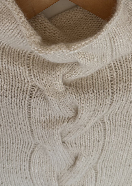 Cable Vest Top Knitting Pattern