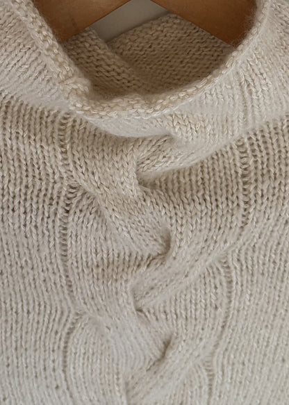 Cable Vest Top Knitting Pattern