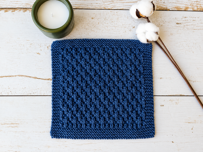 Soft Texture Dishcloth Knitting Pattern