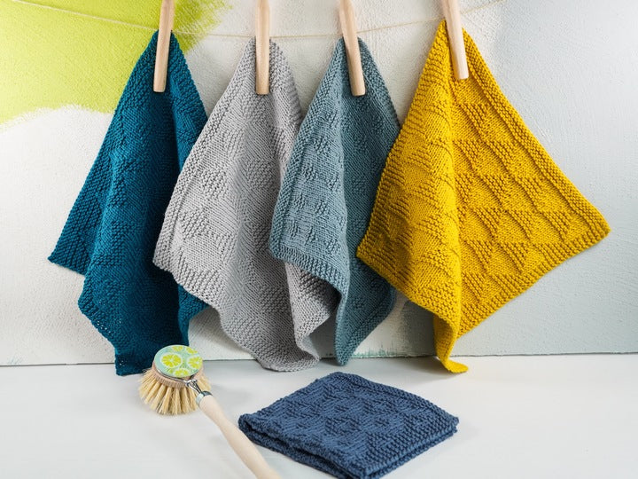 Easy Dishcloths Knitting Pattern