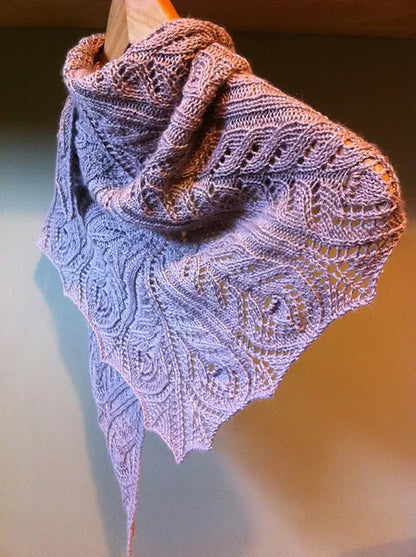Lace Shawl Knitting Pattern