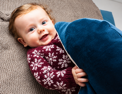 Kids Colorwork Cardigan Knitting Pattern