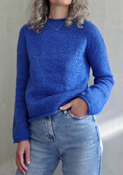 Everyday Raglan Sweater Knitting Pattern