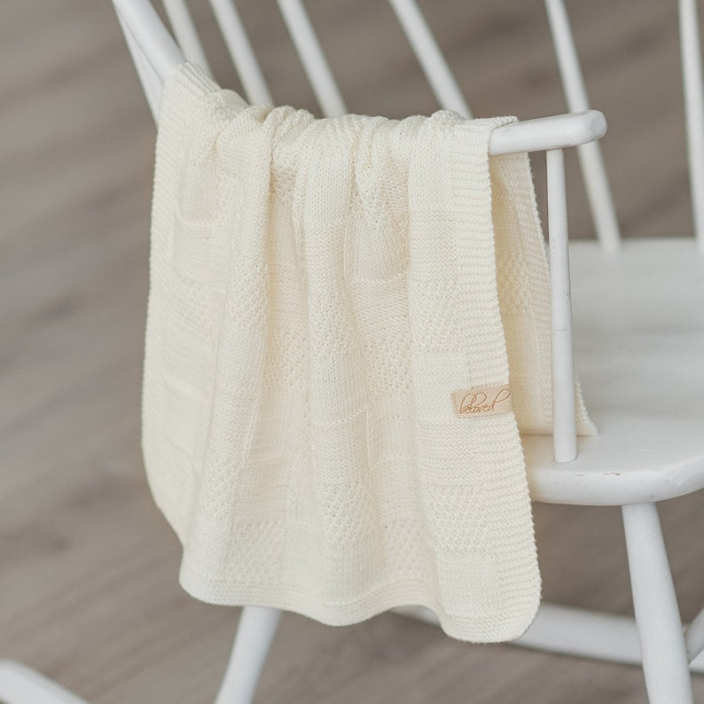 Beginner Baby Blanket Knitting Pattern