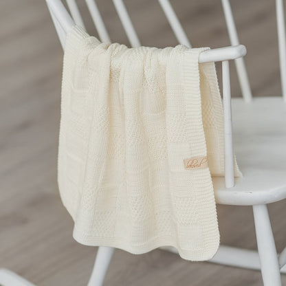 Beginner Baby Blanket Knitting Pattern