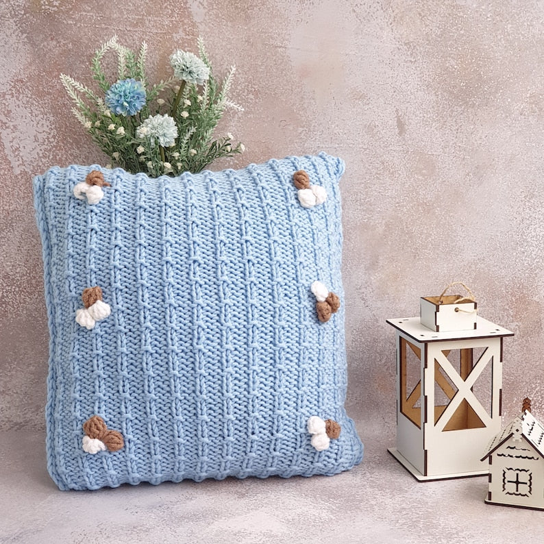 Pillow Cover Knitting Pattern