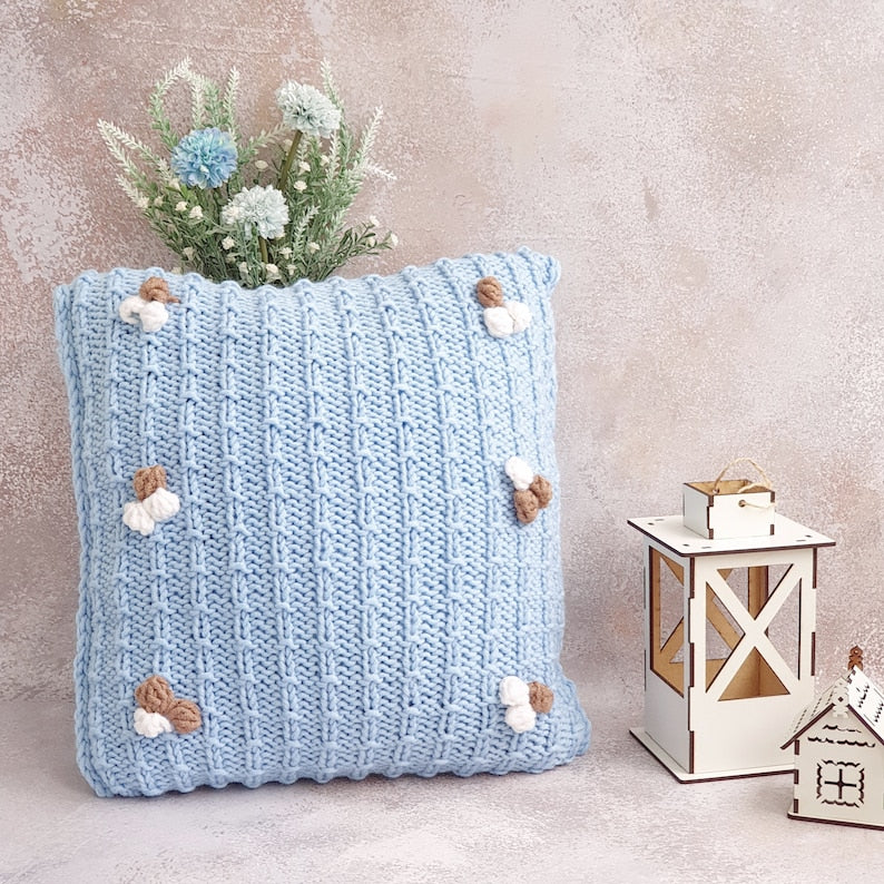 Pillow Cover Knitting Pattern