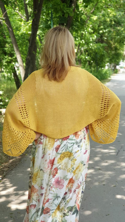 Summer Shrug Knitting Pattern