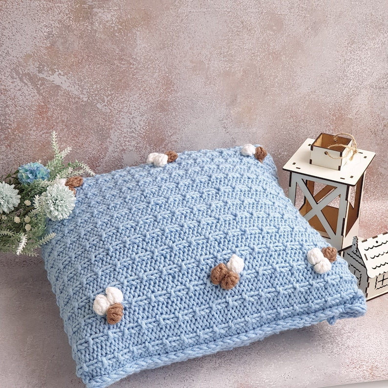 Pillow Cover Knitting Pattern