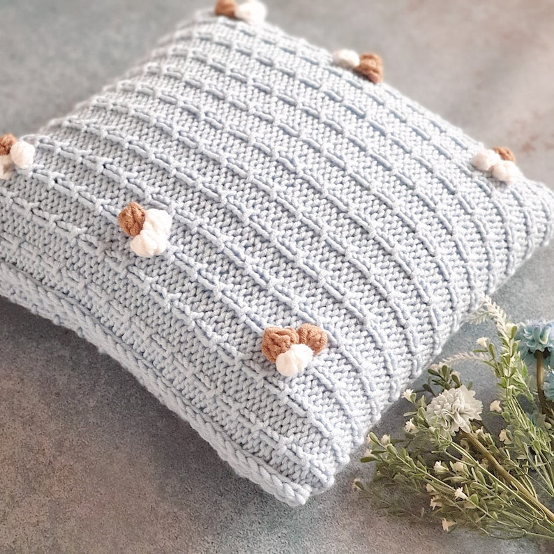 Pillow Cover Knitting Pattern