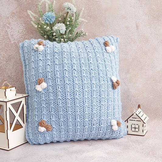 Pillow Cover Knitting Pattern
