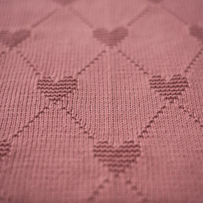 Heart Baby Blanket Knitting Pattern