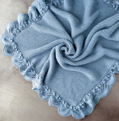 Snuggle Baby Blanket Knitting Pattern