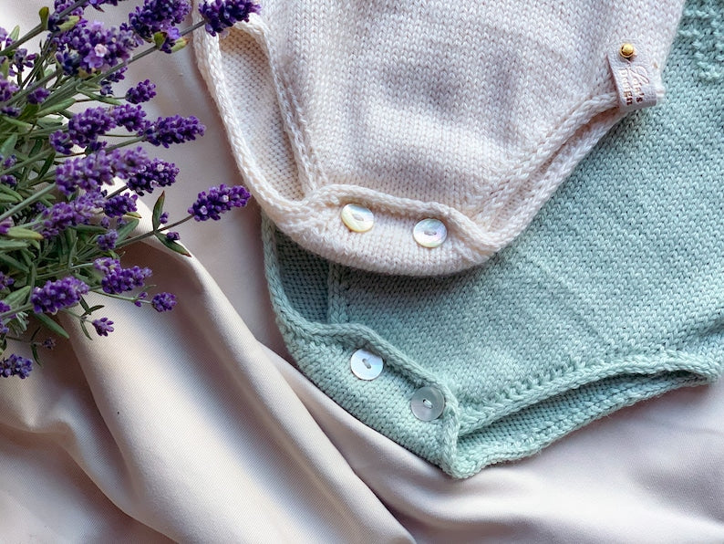 Baby Bodysuit Knitting Pattern