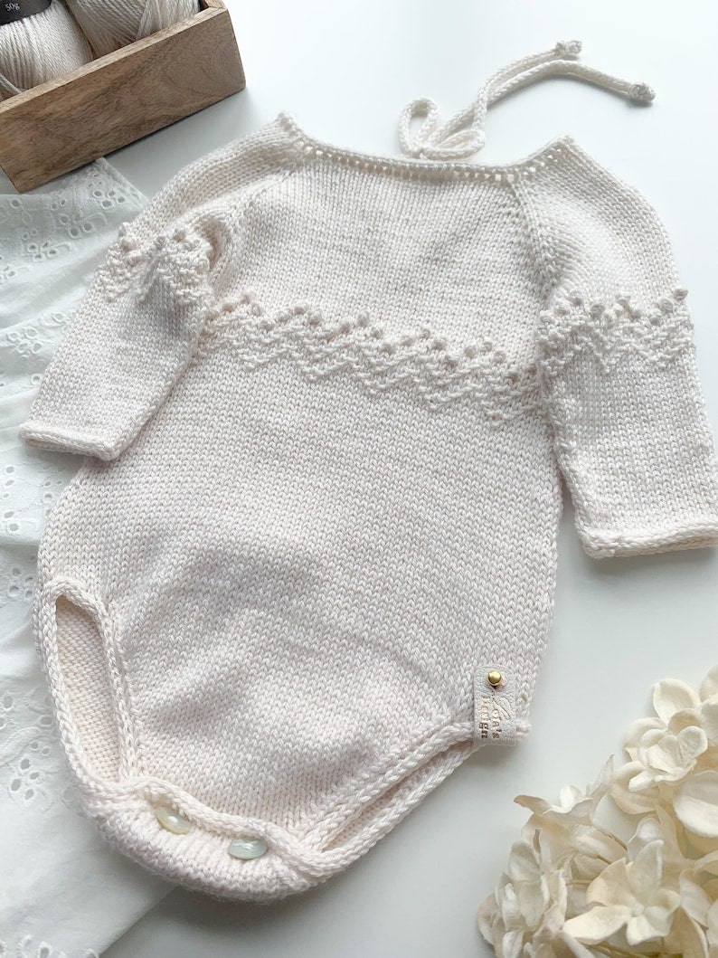 Baby Bodysuit Knitting Pattern
