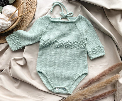 Baby Bodysuit Knitting Pattern