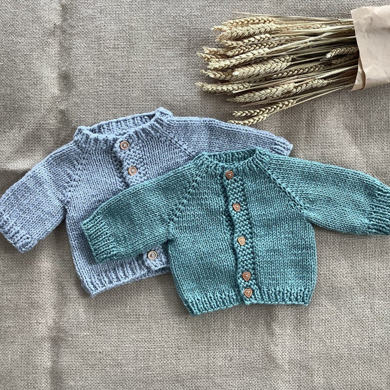 Sweet Cardigan Knitting Pattern