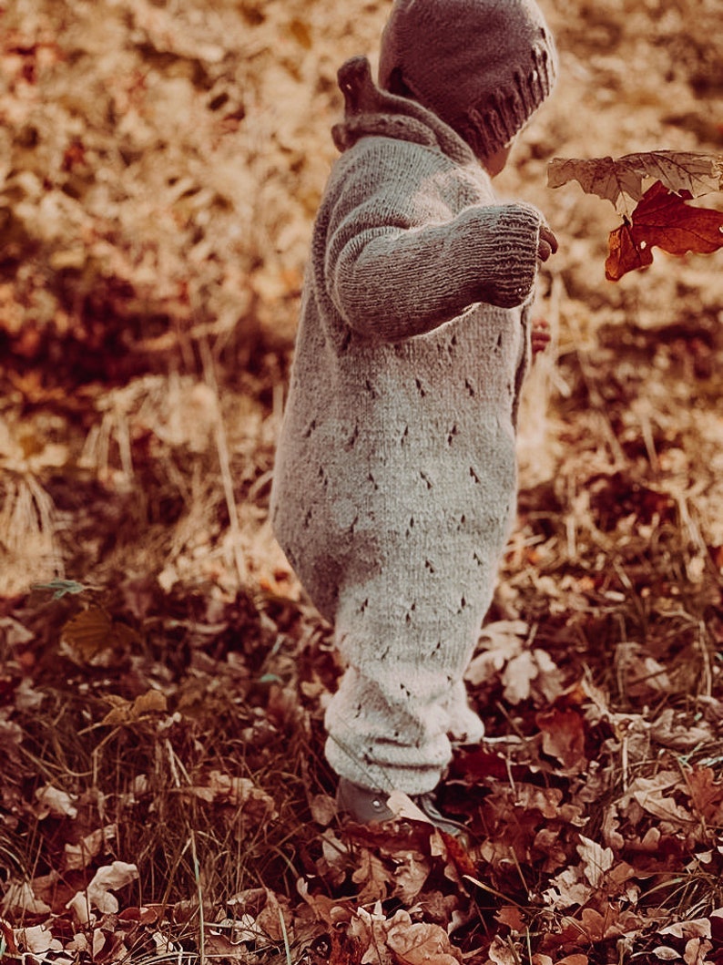 Kids Romper Knitting Pattern