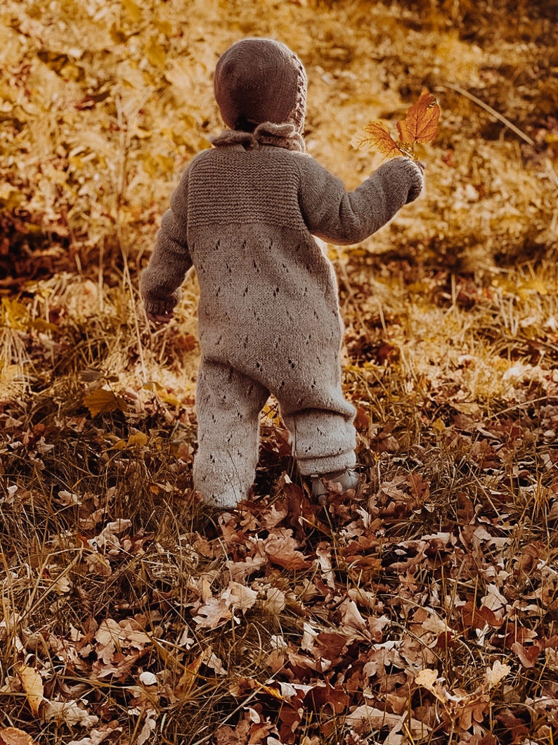 Kids Romper Knitting Pattern