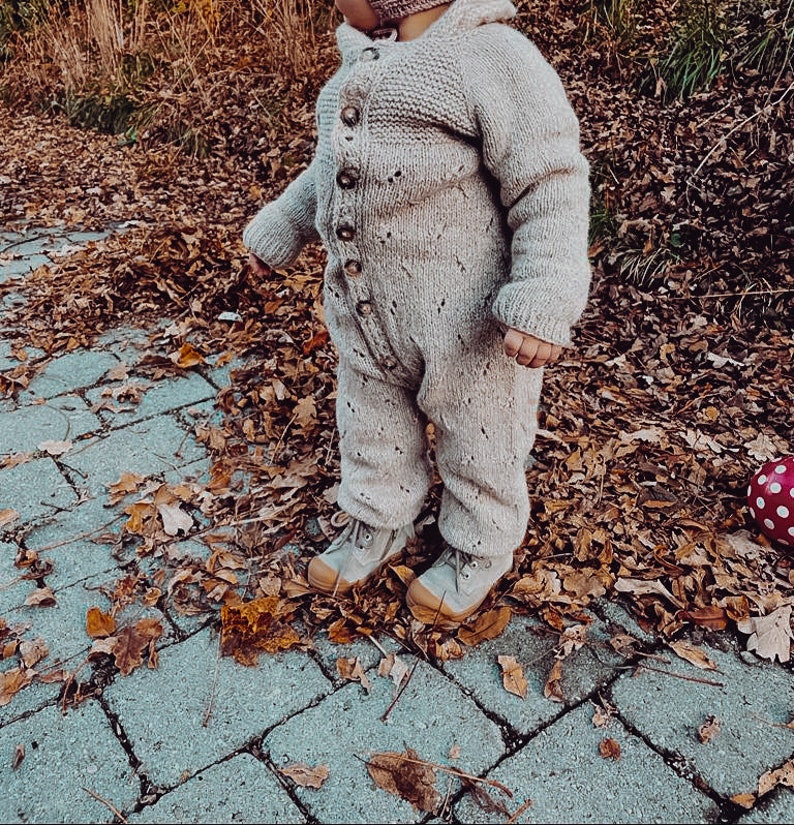 Kids Romper Knitting Pattern