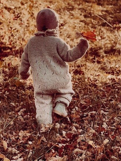 Kids Romper Knitting Pattern