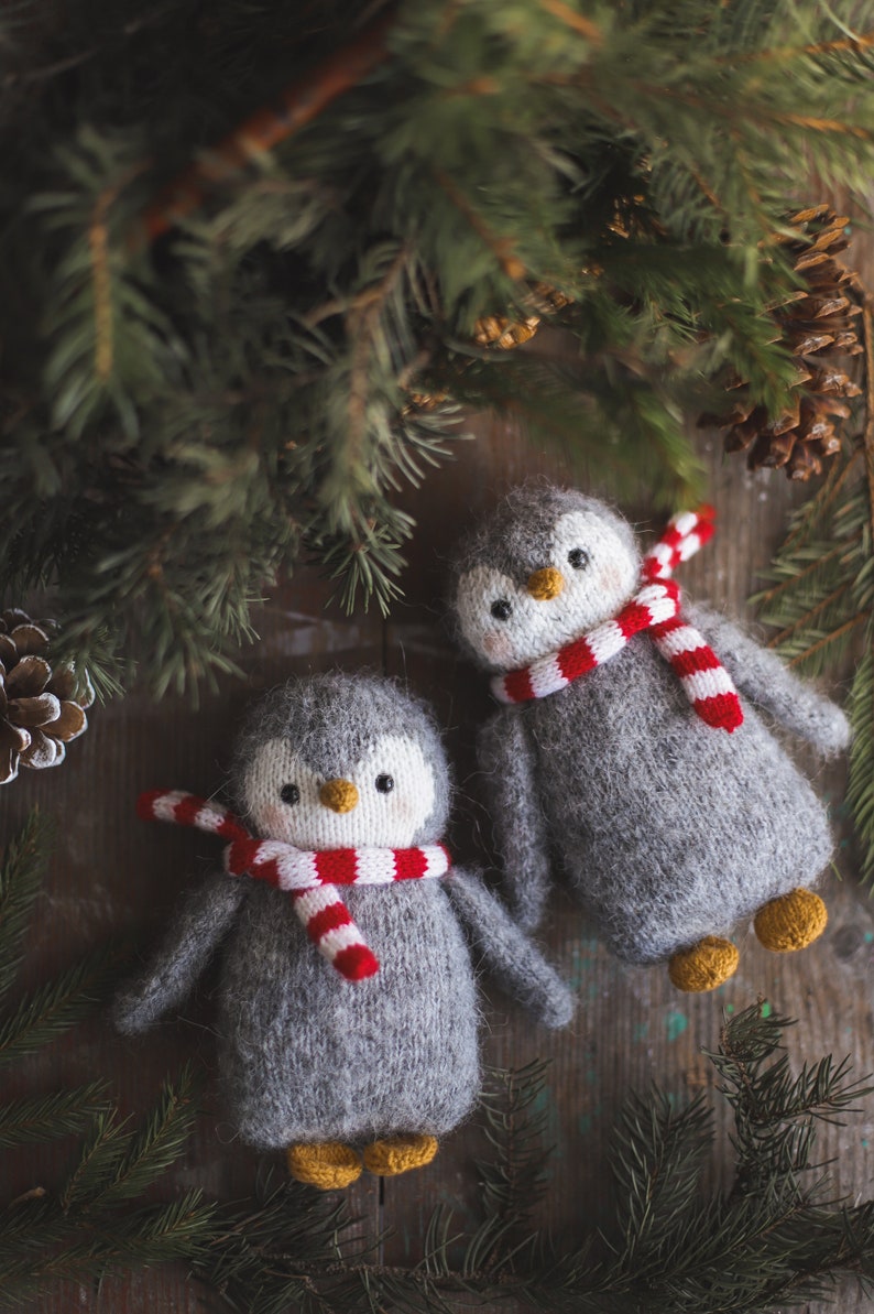 Winter Penguin Knitting Pattern