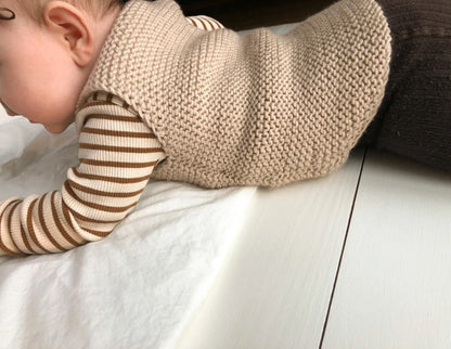 Kids Knit Vest Knitting Pattern