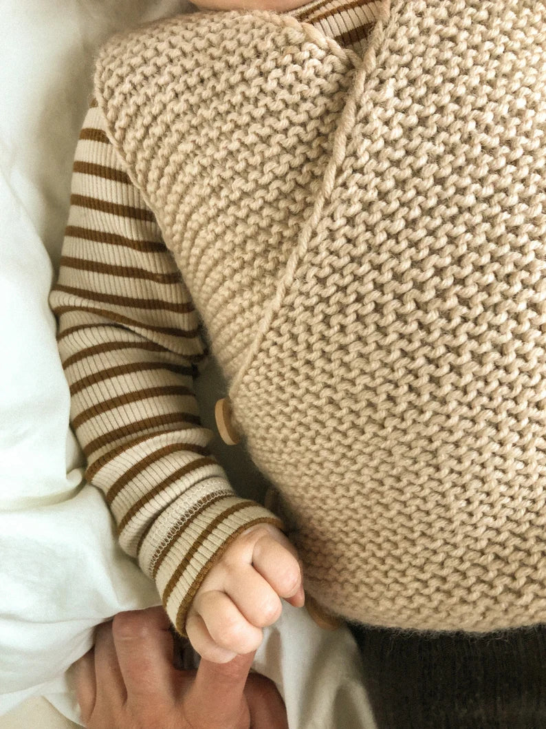 Kids Knit Vest Knitting Pattern
