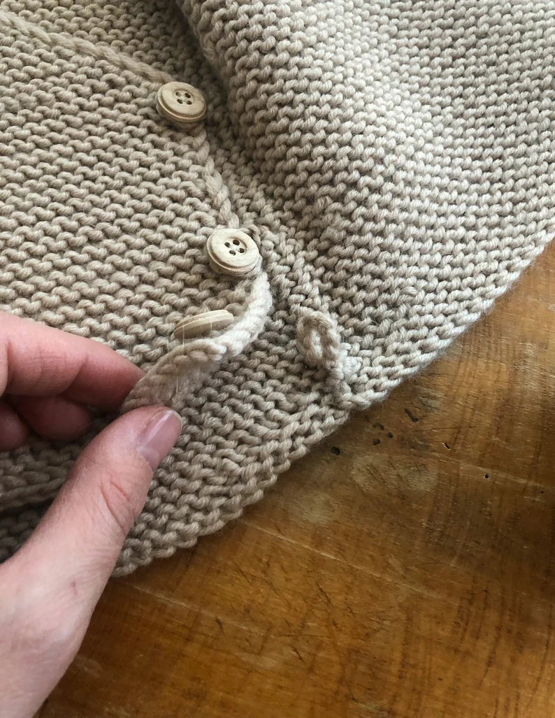 Kids Knit Vest Knitting Pattern