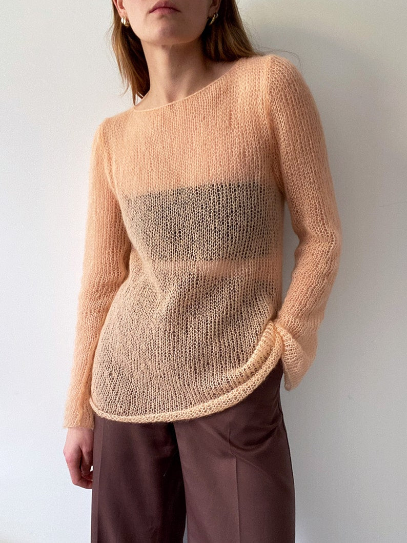 Aura Top Knitting Pattern